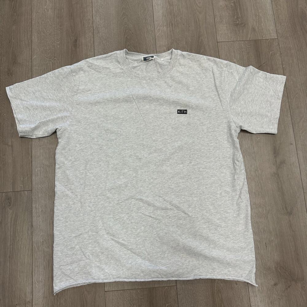 Kith LAX Tee T Shirt 'Light Heather Grey' size Large L SF